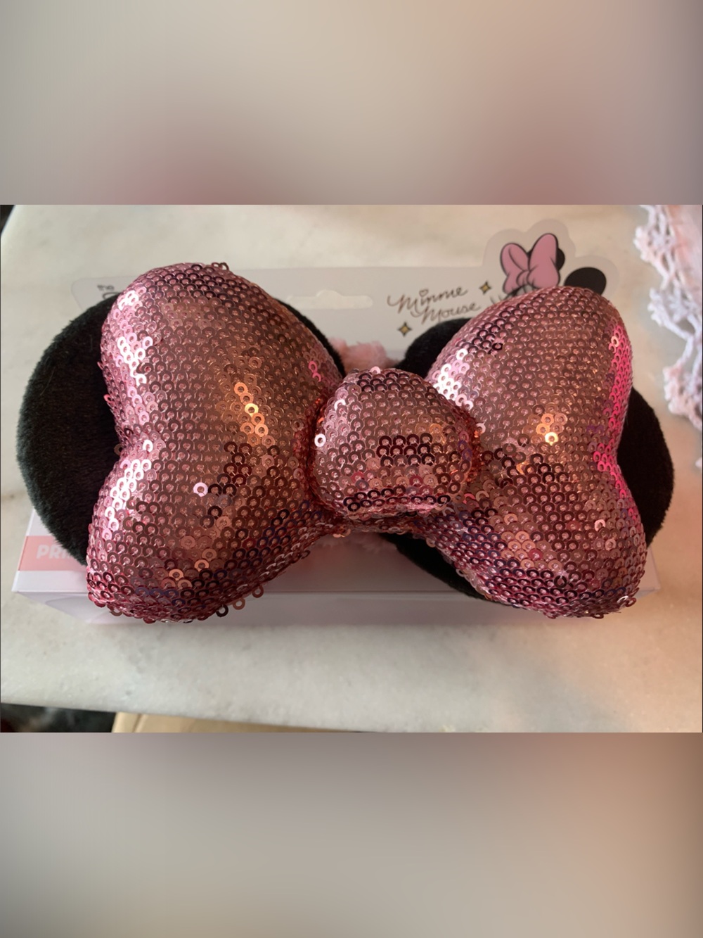 Minnie Mouse The Crème Shop 3D Teddy Headband